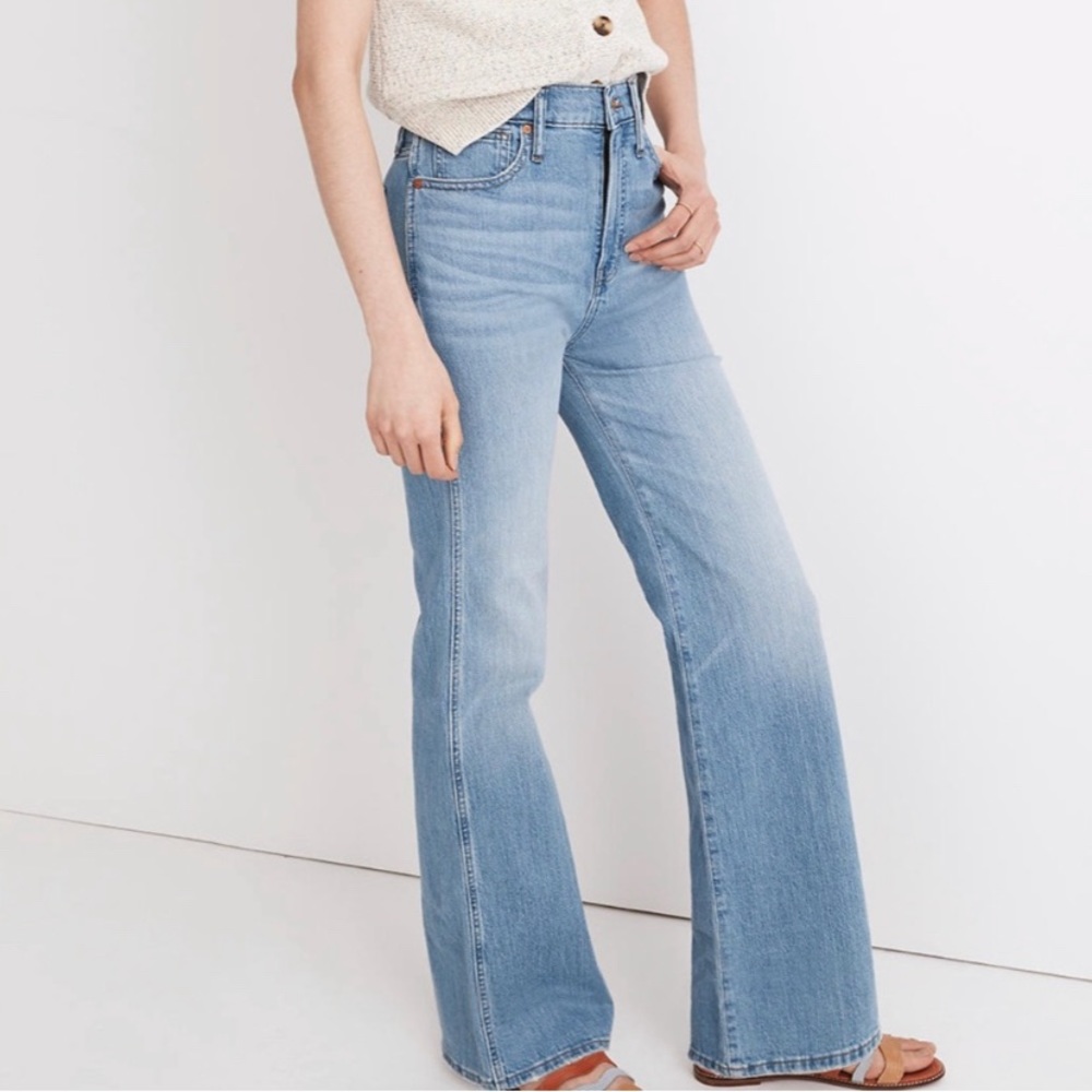 Madewell 11" High Rise Flare Jeans